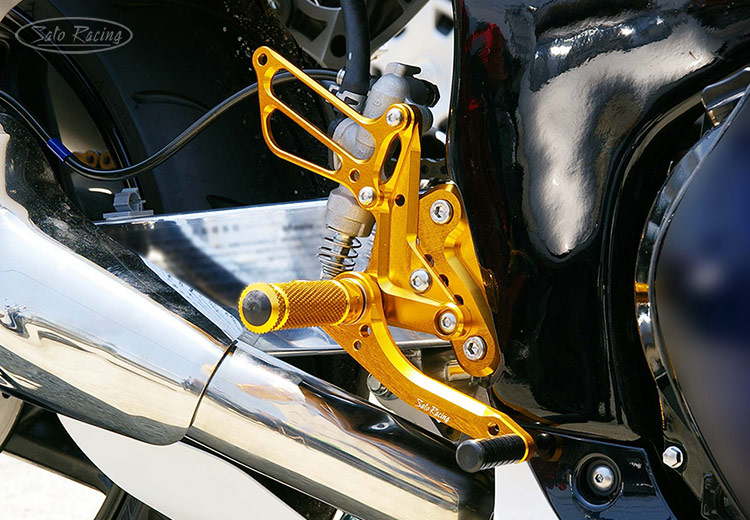 Sato Racing Hayabusa Rear Sets [R] with optional Return Spring