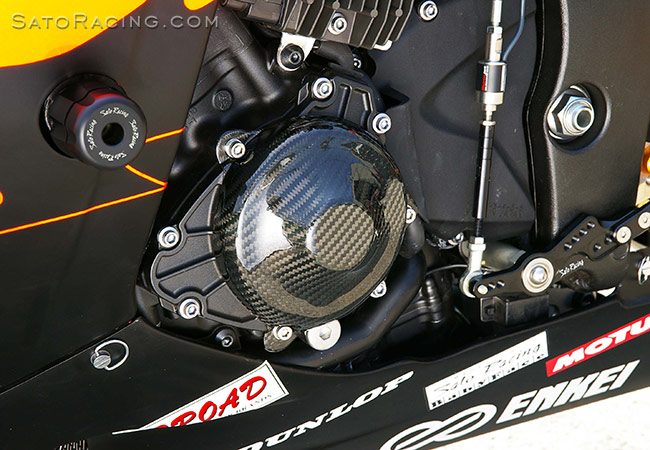 Sato Carbon Yamaha R1 ('09-'14) Engine Cover [L]-side