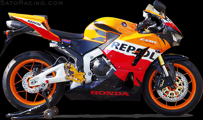 2013 Honda CBR600RR loaded with Sato Racing parts