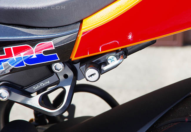 Sato Racing Helmet Lock for Honda CBR600RR (07- )