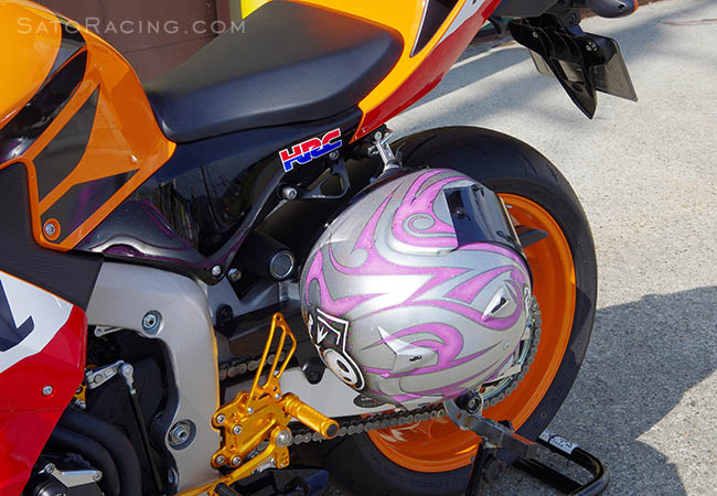 Honda cbr600rr helmet lock #2