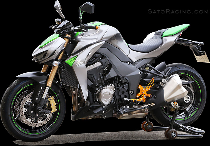 SATO RACING | Swingarm Spools - '14- Z1000/ Ninja 1000