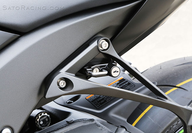 SATO RACING Helmet Lock for 2011+ ZX-10R