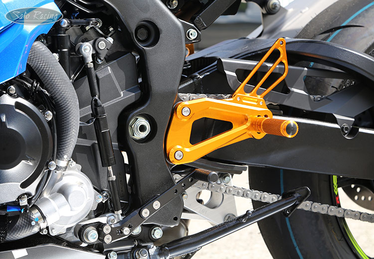 SATO RACING Rear Sets for Suzuki GSX-R1000/R '17- [L]-side