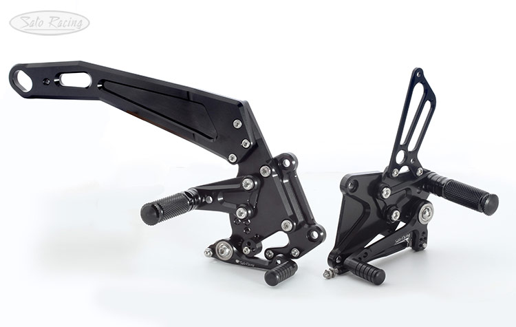 SATO RACING BMW G310R Rear Sets in Black