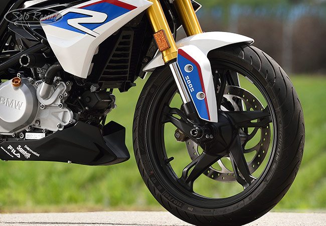 BMW G310R with SATO RACING parts