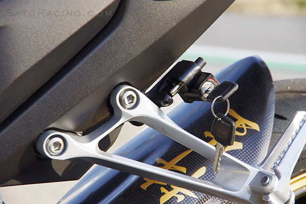 SATO RACING Helmet Lock for Honda CB1000R ('08-'16)
