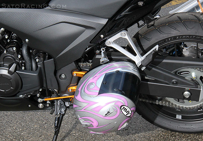 Honda cbr 125 helmet lock #3
