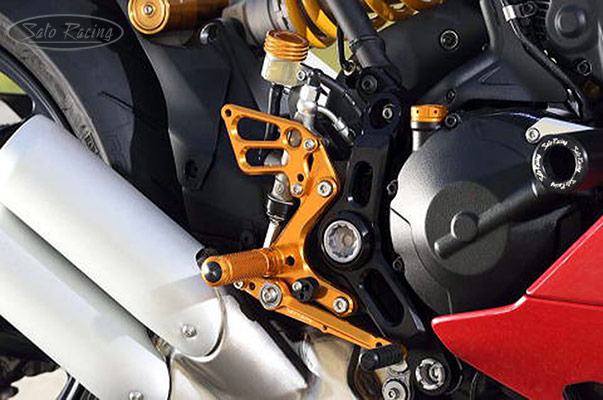 SATO RACING Ducati SuperSport '17- Rear Sets [R]-side