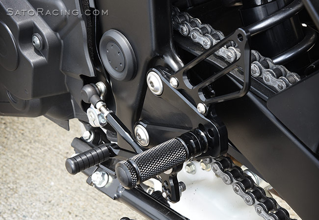 SATO RACING Suzuki GSX-S750/ GSR750 Rear Sets [L]-side