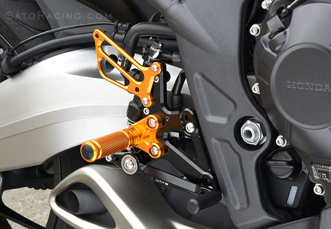 SATO RACING Rear Sets R-side for Honda CBR650F / CB650F