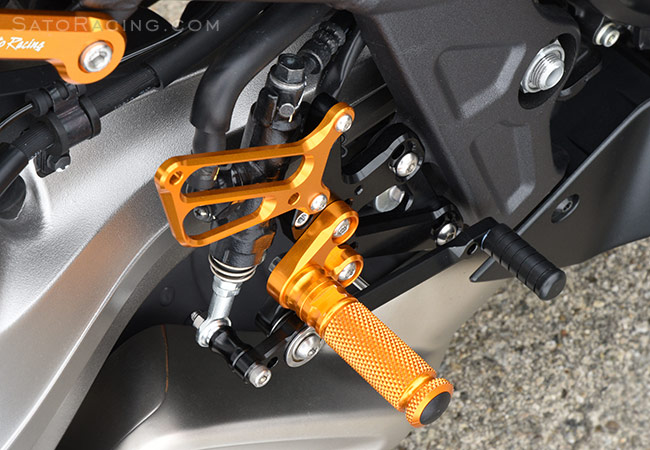 SATO RACING Rear Sets R-side for Honda CBR650F / CB650F