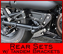 Rear Sets + Tandem Brackets
