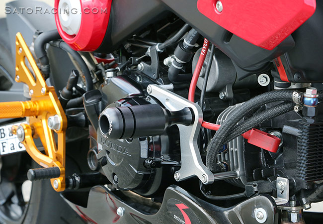 SATO RACING Frame Sliders for Honda GROM [R]-side