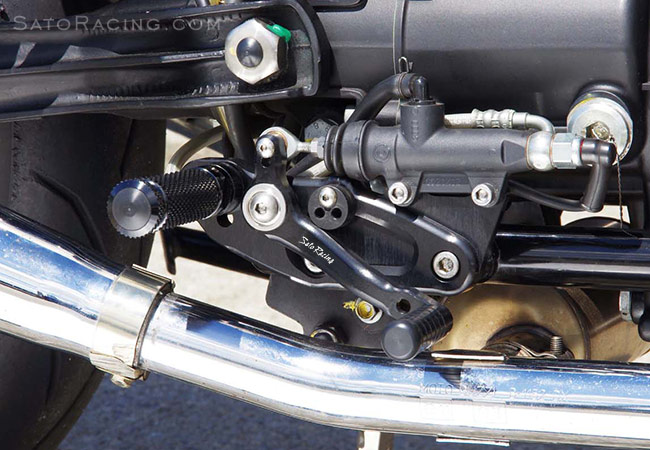 Sato Racing Moto Guzzi V7 Rear Sets [R]-side