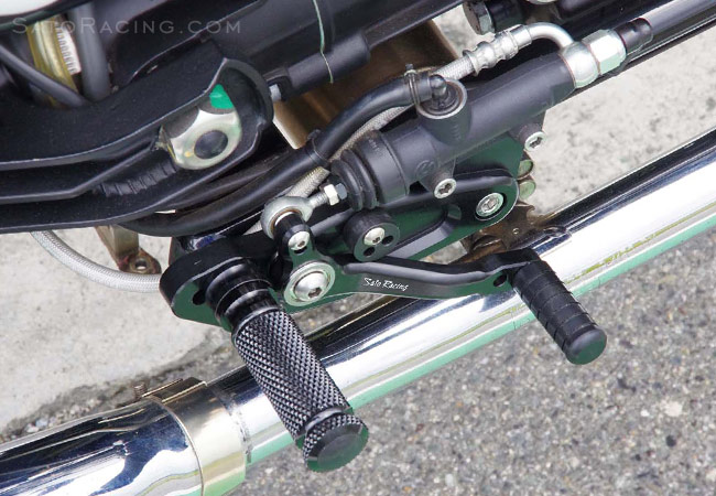 Sato Racing Moto Guzzi V7 Rear Sets [R]-side