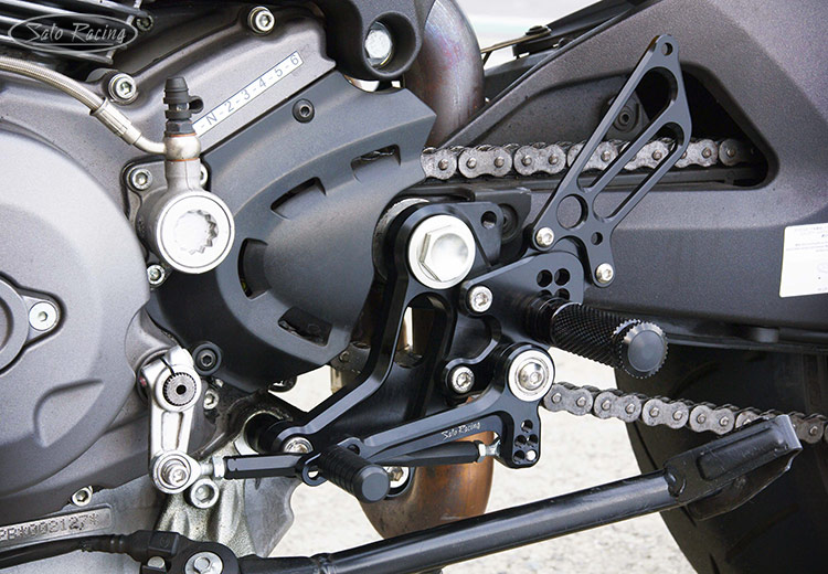 SATO RACING Ducati Monster 796 Rear Sets [L]-side