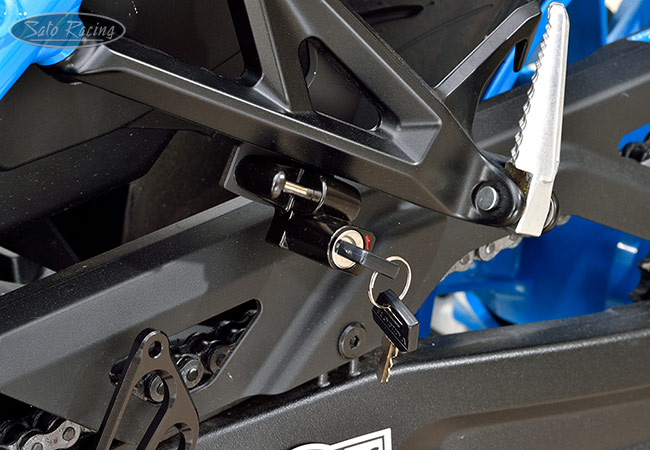 SATO RACING Helmet Lock for Suzuki GSX-8S
