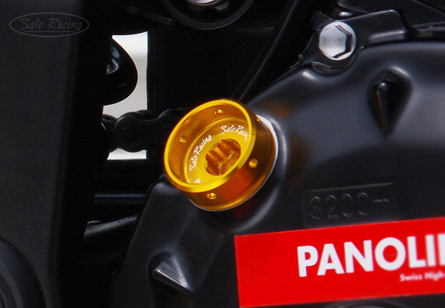 SATO RACING Oil Filler Cap on a Suzuki GSX-S750