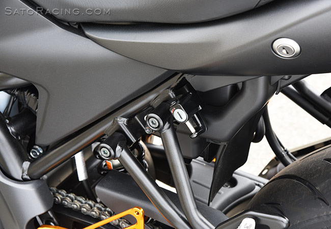 SATO RACING Helmet Lock for '16- Suzuki SV650 ABS