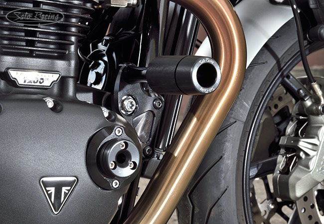 SATO RACING Frame Sliders for Triumph Thruxton TFC and Speed Twin