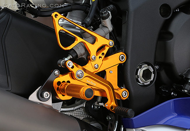 SATO RACING Rear Sets [R]-side for Yamaha YZF-R6 '17- 