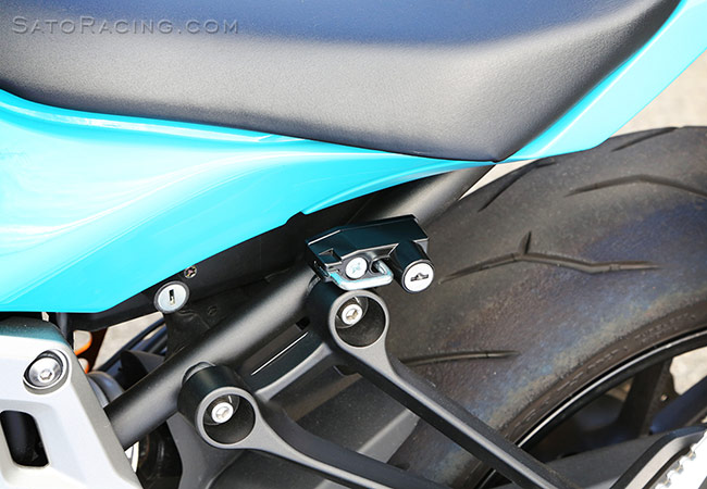 SATO RACING Helmet Lock for Yamaha FZ-07 / MT-07