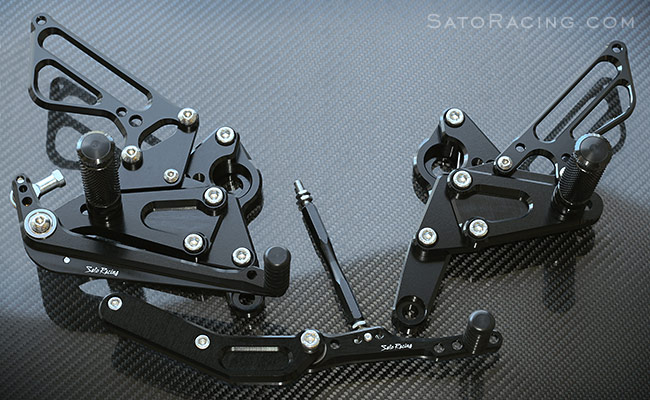 SATO RACING Yamaha FZ-09 / MT-09 / XSR900 Rear Sets
