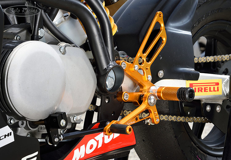 SATO RACING Ohvale GP-0 GP-2 Race Concept Rear Sets with Stock Shift kit