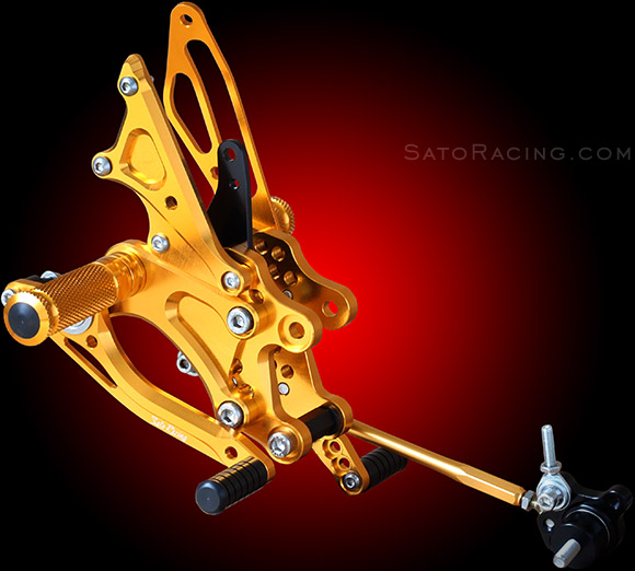 SATO RACING Rear Sets for '04-'07 Honda CBR1000RR