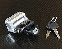 HELMET LOCK [SILVER] - Ducati Hypermotard/ 1098-series