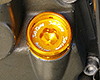 Oil Filler Cap [ROUND] [GOLD] - Ducati/Bimota (dry clutch)
