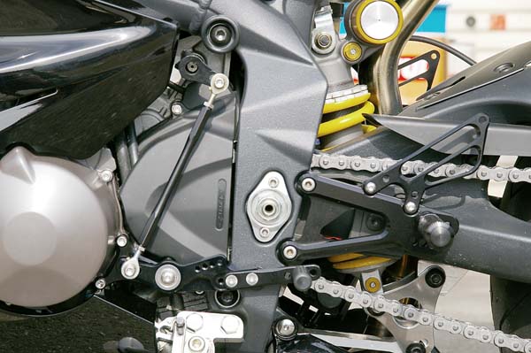 daytona 675 rearsets