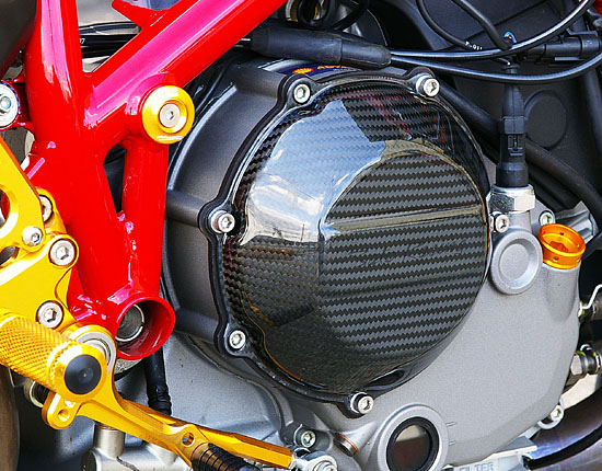 Sato Carbon Ducati 1098-series / Bimota DB6 Clutch Cover
