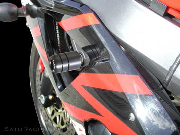 Yana Shiki A2539A Billet Aluminum Frame Slider Set for Honda CBR 929RR/954RR 