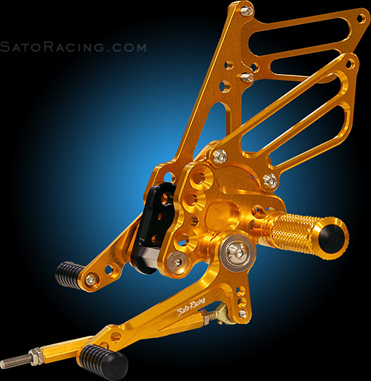 SATO RACING | Rear Sets - Suzuki GSX-R1000 ('07-'08)