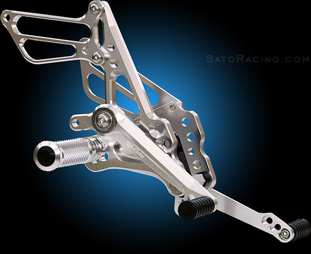 SATO RACING | Rear Sets - Suzuki GSX-R1000 ('07-'08)