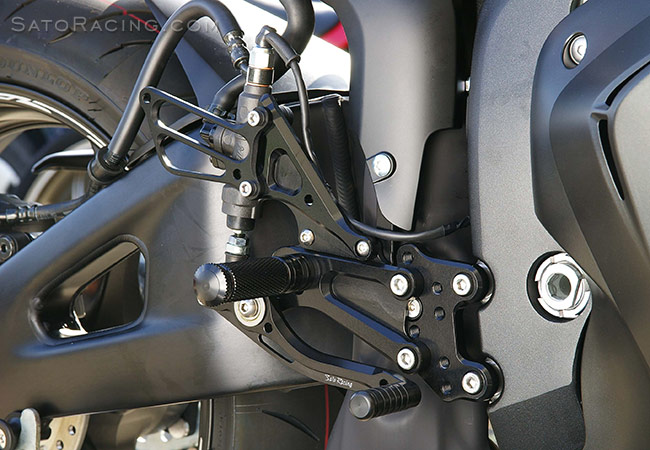 SATO RACING Honda CBR600RR '09-'12 Rear Sets [R]