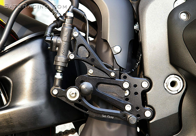 SATO RACING Honda CBR600RR '09-'12 Rear Sets [R]