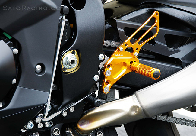 SATO RACING Suzuki GSX-R1000 '09-'16 Rear Sets [L]-side