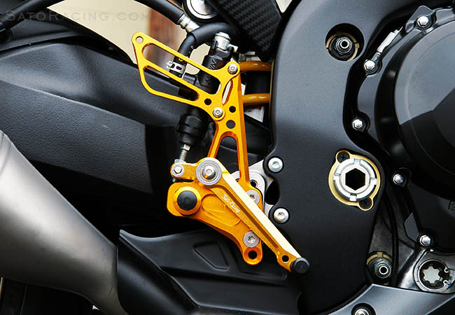 SATO RACING Suzuki GSX-R1000 '09-'16 Rear Sets [R]-side