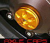 Yamaha VMAX 1700 ('09-) Rear Axle Caps