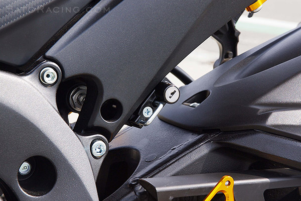 SATO RACING Helmet Lock for '11- Suzuki GSX-R600/ 750