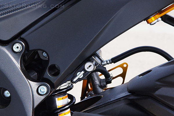 SATO RACING Helmet Lock for '11- Suzuki GSX-R600/ 750