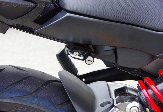 kawasaki ninja helmet lock