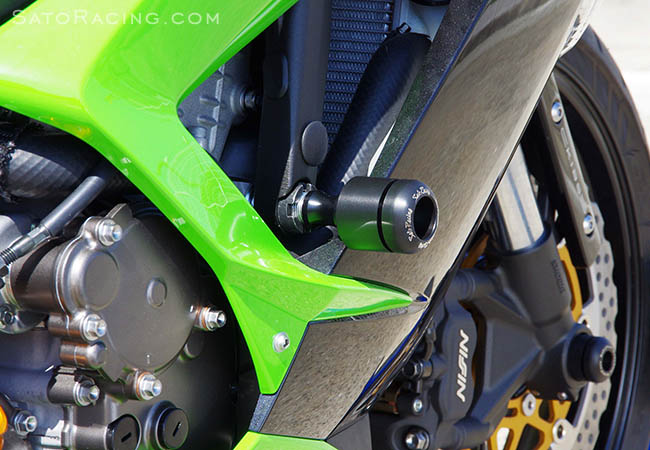 SATO RACING ZX-6R '13- Frame Sliders [R]-side