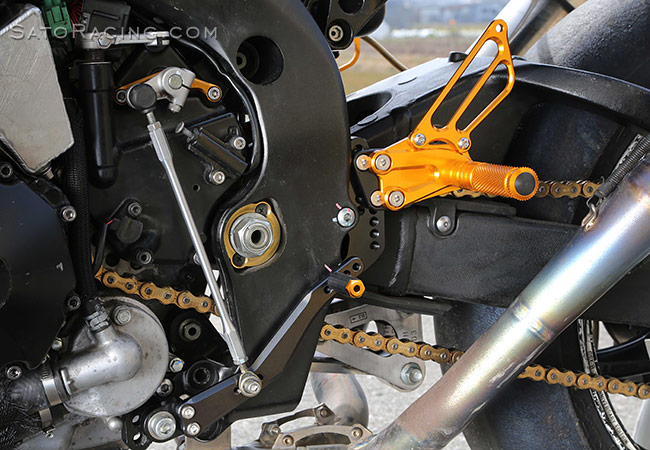 SATO RACING GSX-R1000 ('09-'16) Race Concept Rear Sets [L]-side