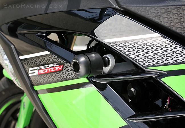 kawasaki ninja frame sliders