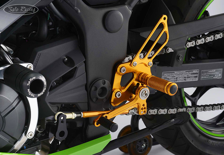 SATO RACING | Rear Sets - Kawasaki Ninja300 (250) / Z300 (Z250