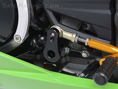 Reverse Shift Kit for SATO RACING Ninja 300 / 250 ('13-'17) Rear Sets